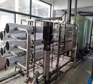 10噸雙級純淨水設備（bèi）安裝成功